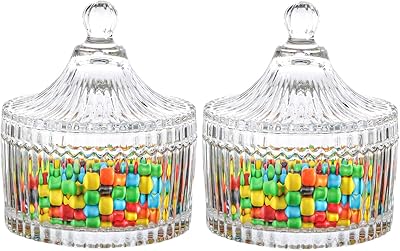 Bocaux à bonbons en verre comsafe avec couvercle, lot de 2, 10 cm. Grâce à sa présence en ligne, DIAYTAR COTE D'IVOIRE est en mesure de toucher un large public, allant au-delà des frontières géographiques traditionnelles. Elle offre ainsi une opportunité unique aux consommateurs ivoiriens de découvrir des produits du monde entier. L'innovation et l'adaptabilité sont au cœur de son approche.