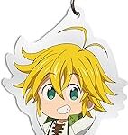Abystyle the seven deadly sins meliodas porte-clés en acrylique anime manga accessoires cadeau