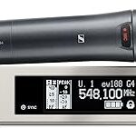 Système de microphone dynamique sans fil cardioïde sennheiser pro audio ew 100-835s