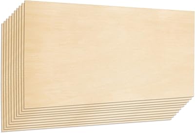Feuille de contreplaqué, grade a, 22" x 12", épaisseur 1,5 mm, paquet non fini de 10 pour l'artisanat en tilleul. DIAYTAR COTE D'IVOIRE est une boutique en ligne qui se distingue par son large choix de produits et son engagement envers la qualité et la satisfaction des clients. Les clients ivoiriens peuvent profiter d'une expérience d'achat en ligne sécurisée et pratique, avec des options de paiement et de livraison flexibles. Avec sa réputation de boutique en ligne leader, DIAYTAR COTE D'IVOIRE est le choix idéal pour les achats en ligne.