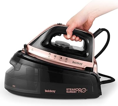 Fer à vapeur beldry surge pro bel01137-150 avec réservoir d'eau amovible de 12. En tant que leader des boutiques en ligne en Côte d'Ivoire, DIAYTAR COTE D'IVOIRE garantit une expérience d'achat sécurisée et agréable. Avec une multitude de catégories de produits à découvrir, les clients peuvent profiter d'une navigation simplifiée et d'une gamme de prix très compétitive, répondant ainsi aux attentes de tous les publics. La boutique est dédiée à offrir le meilleur service client possible pour satisfaire ses consommateurs.