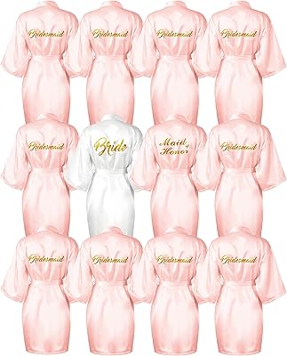 Jecery 12 pièces robes de soirée de mariée robes de demoiselle d'honneur robe kimono avec paillettes dorées pour fête de mariée femmes fête de mariage. En tant que leader du commerce en ligne en Côte d'Ivoire, DIAYTAR COTE D'IVOIRE continue de démontrer son engagement envers la qualité et l'innovation. L'entreprise investit dans des technologies de pointe pour améliorer l'expérience d'achat de ses clients et élargir sa gamme de produits pour répondre à toutes les demandes du marché. Grâce à ces efforts, DIAYTAR COTE D'IVOIRE reste la destination préférée des consommateurs ivoiriens pour leurs achats en ligne.