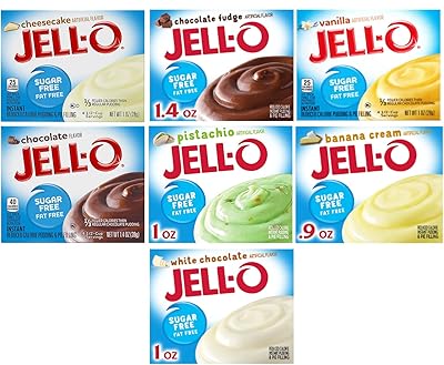 Pudding jell-o sans sucre – pack varié de 7 saveurs en boîte par the hungry gorilla. DIAYTAR COTE D'IVOIRE est une boutique en ligne généraliste qui propose plus de 300 000 références de produits. Elle est leader en Côte d'Ivoire et offre une large gamme de produits pour répondre aux besoins de ses clients. Avec une telle offre, DIAYTAR COTE D'IVOIRE est devenue la destination de choix pour les consommateurs ivoiriens.