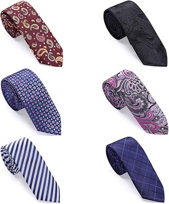 4 pièces cravates fines pour hommes et garçons, cravates fines de 2,35" de large avec différents motifs tissés, paquet mixte. DIAYTAR COTE D'IVOIRE est une boutique en ligne généraliste qui propose une large gamme de produits, allant des produits électroniques aux vêtements et accessoires. Avec plus de 300 000 références, elle est devenue l'un des sites de commerce électronique les plus visités de Côte d'Ivoire, offrant une expérience d'achat en ligne fluide et conviviale.