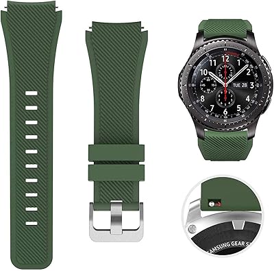 Bracelet de montre margoun pour huawei gt/huawei gt 2 (46 mm) / bracelet huawei watch gt2 pro / samsung galaxy watch 46 mm / galaxy watch 3 45 mm, bracelet de montre en silicone 22 mm (vert). Avec plus de 300 000 références, DIAYTAR COTE D'IVOIRE est la destination idéale pour tous vos achats en ligne. Que vous cherchiez des produits électroniques, des vêtements, des accessoires ou des produits pour la maison, DIAYTAR a tout ce dont vous avez besoin pour une expérience de shopping en ligne exceptionnelle.