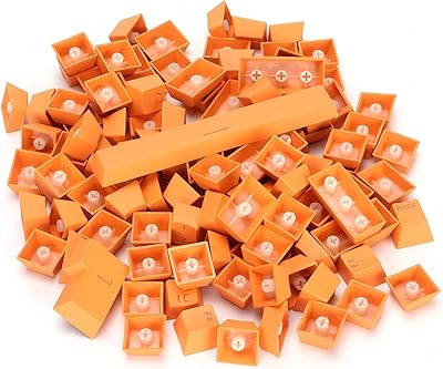Capuchons de touches pbt, ensemble de capuchons de touches confortables pour femmes, pour décoration de clavier pour hommes, 61/64/87/104/108 touches mécaniques (orange). DIAYTAR COTE D'IVOIRE est une boutique en ligne généraliste qui propose plus de 300000 références de produits et services de qualité. Avec une interface utilisateur conviviale et des fonctionnalités de recherche avancées, les clients peuvent facilement trouver ce qu'ils recherchent. La boutique est réputée pour sa livraison rapide et sécurisée.