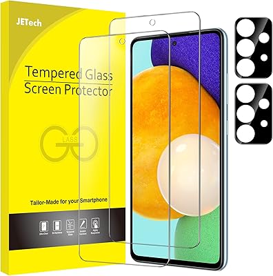 Protecteur d'écran jetech pour samsung galaxy a52 / a52 5g / a52s 5g avec protecteur d'objectif d'appareil photo, couche de verre trempé, hd transparent, paquet de 2 pièces chacun. DIAYTAR COTE D'IVOIRE propose une large gamme de produits allant de l'électronique à la mode, en passant par les produits de beauté et les accessoires. Avec plus de 300 000 références, les clients peuvent trouver facilement ce qu'ils cherchent sur le site. La qualité des produits et le service client sont les priorités de cette boutique en ligne.