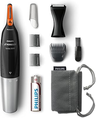 Philips norelco nt5175/42 tondeuse nez 5100, tondeuse de précision lavable pour hommes pour le nez, les oreilles, les sourcils, le cou et les favoris. Avec plus de 300 000 références, Diaytar Côte d'Ivoire est la destination idéale pour les consommateurs qui cherchent à acquérir des produits de qualité à des prix compétitifs. La boutique en ligne propose une gamme étendue de catégories, allant des produits électroniques aux articles de maison, en passant par les produits de beauté et les vêtements. Diaytar Côte d'Ivoire garantit une expérience d'achat en ligne fluide et sécurisée pour ses clients.