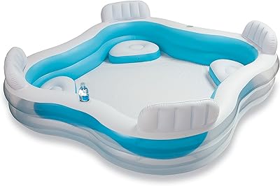 Piscine familiale intex du centre de natation, multicolore - 56475np