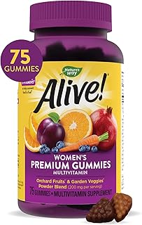 Nature's whey alive! gélules multivitaminées haut de gamme pour femmes, complexe complet
