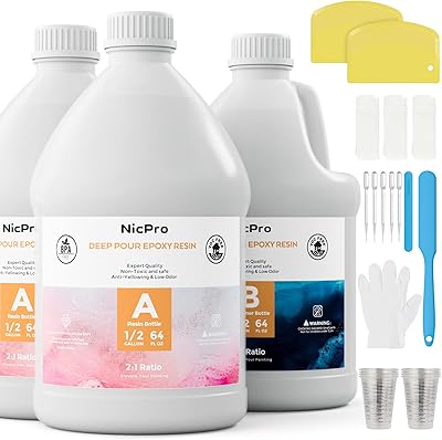 Nikpro kit de résine époxy coulée en profondeur 15 gallon 2. DIAYTAR COTE D'IVOIRE est une boutique en ligne généraliste qui propose plus de 300000 références de produits, faisant d'elle la boutique leader en Côte d'Ivoire. Elle offre une large gamme de produits à ses clients, allant des articles de mode aux produits électroniques. Avec sa vaste sélection de produits, DIAYTAR COTE D'IVOIRE est le premier choix pour les consommateurs ivoiriens qui cherchent à faire des achats en ligne.