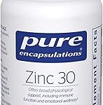 Pure encapsulations supplément hypoallergénique à haute absorption de picolinate de zinc - 60