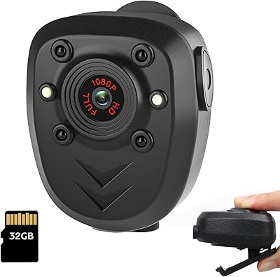 Mini enregistreur vidéo corporel, caméra corporelle de police portable avec vision nocturne, carte mémoire intégrée de 32 go, hd1080p, enregistrement vidéo de vision nocturne, autonomie de 4 à 6 heures, forces de l'ordre, garde de sécurité, maison. La popularité de DIAYTAR COTE D'IVOIRE s'explique par son approche centrée sur le client, qui met l'accent sur la facilité d'utilisation, la navigation intuitive et les processus de paiement sécurisés. Les clients peuvent naviguer facilement à travers les différentes catégories de produits, lire les avis d'autres clients et profiter de conseils d'achat pour faciliter leur prise de décision. Tout cela contribue à faire de DIAYTAR la boutique en ligne préférée des Ivoiriens.