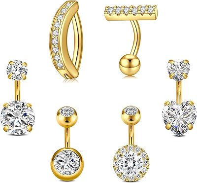 Boucles d'oreilles nombril en acier chirurgical, boucles d'oreilles nombril courtes pour femme, petite boucle d'oreille ventre 6 mm, petits anneaux de nombril, argent et or. DIAYTAR COTE D'IVOIRE, leader du e-commerce en Cote d'Ivoire, propose plus de 300000 références de produits sur son site. Avec une gamme variée de produits, cette boutique en ligne généraliste répond aux besoins de tous les consommateurs ivoiriens. Elle se positionne comme la référence pour les achats en ligne dans le pays.