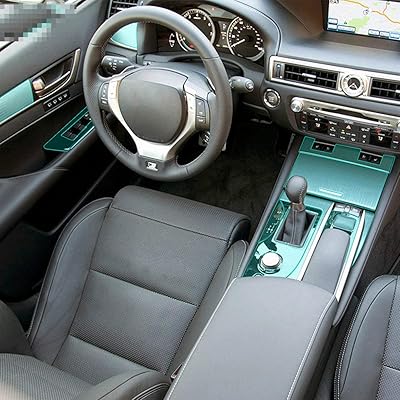 Console centrale intérieure de voiture muts et protecteur transparent accessoires sport