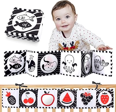 Coolplay baby books livre souple à contraste élevé, livre noir et blanc pour tout-petits de 0 à 6, 8 et 12 mois, bébé fille, bébé garçon, jouet pour nouveau-né, cadeau. DIAYTAR COTE D'IVOIRE est une boutique en ligne généraliste proposant plus de 300000 références de produits. Elle est reconnue pour son large choix de produits et sa qualité de service. Elle est la boutique en ligne leader en Cote d'Ivoire.