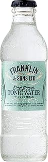 Franklin & sons tonique à la fleur de sureau et au concombre, 24 x 200 ml. DIAYTAR COTE D'IVOIRE, spécialiste du commerce électronique en Côte d'Ivoire, propose une approche innovante pour l'achat en ligne. Le site présente une interface utilisateur conviviale et des outils de recherche efficaces pour faciliter la découverte de produits. Les clients bénéficient également d'un système de paiement sécurisé et d'options de livraison flexibles pour une expérience d'achat sans souci.