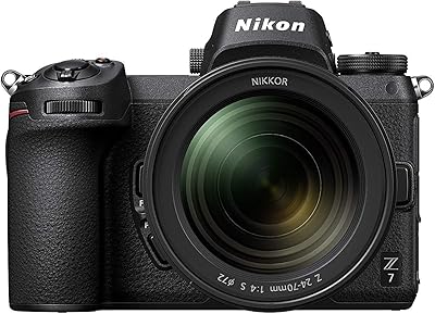 Appareil photo sans miroir nikon z7 45,7mp au format 4k fx + objectif