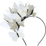 Chapeau fascinateur papillon cocoland bandeau monarque couronne de thé coiffure de costume