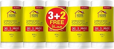 Sacs poubelle home choice oxo - biodégradables 5 gallons