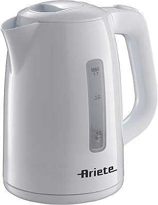 Bouilloire électrique sans fil ariete, marie kettle, blanc, 2875