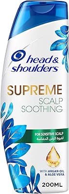 Shampooing suprême tête et épaules à l'huile d'argan et à l'aloe vera pour lutter contre les pellicules et apaiser le cuir chevelu sensible, 200 ml. DIAYTAR COTE D'IVOIRE est une boutique en ligne généraliste qui propose plus de 300000 références de produits. Elle est reconnue comme l'une des boutiques leaders en Côte d'Ivoire, offrant une large gamme de produits pour répondre aux besoins de ses clients.