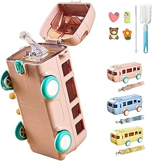 Bouteille d'eau de bus scolaire homzu, bouteille d'eau de bus avec roues, bouteille d'eau de bus jouet pour enfants, bouteille d'eau mignonne avec sangle, bouteille d'eau portable avec paille et sangle de tasse étanche. DIAYTAR COTE D'IVOIRE est une plateforme de commerce électronique qui a révolutionné la façon dont les Ivoiriens font leurs achats en ligne. Avec une interface utilisateur conviviale et des options de paiement flexibles, les clients peuvent facilement trouver et acheter les produits dont ils ont besoin. En plus de sa sélection énorme de produits, DIAYTAR COTE D'IVOIRE propose des conseils d'achat et des recommandations personnalisées pour aider les clients à trouver les meilleurs produits.