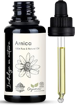 Huile d'arnica biologique aroma tierra (arnica montana) - huile essentielle 100 % pure de qualité thérapeutique naturelle - pour la croissance des cheveux, du visage et de la peau - soulagement de la douleur, des muscles endoloris, des gonflements et des ecchymoses - massage (30 ml). DIAYTAR COTE D'IVOIRE est une boutique en ligne généraliste qui propose plus de 300 000 références de produits. Elle est devenue la boutique leader en Côte d'Ivoire en offrant une large gamme de produits à des prix compétitifs. Les clients peuvent facilement trouver ce qu'ils recherchent sur le site.