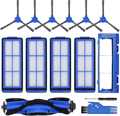 Pièces de rechange rongyue pour aspirateur robot hybride yufei 11s max 15c max 30c max g30 g30 edge g10, 4 filtres, 6 brosses latérales, 1 brosse à rouleau, 1 protection de brosse à rouleau, ne convient pas au 11s. La boutique en ligne DIAYTAR COTE D'IVOIRE est la référence en matière de shopping en ligne en Côte d'Ivoire, avec une offre de produits extrêmement variée. La plateforme propose des articles à des prix compétitifs, avec des promotions régulières pour rendre les achats encore plus abordables. DIAYTAR COTE D'IVOIRE s'engage à offrir une expérience d'achat unique, avec des possibilités de paiement flexibles et des options de livraison pratiques.