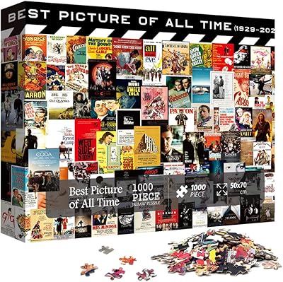 Puzzles de films 1000 pièces pour adultes, sauvez la meilleure photo des oscars de tous les temps, puzzle d'affiche de film comme cadeau pour les cinéphiles. En tant que boutique leader en Cote d'Ivoire, DIAYTAR COTE D'IVOIRE offre une expérience d'achat en ligne unique avec plus de 300000 références. Nous sommes déterminés à fournir des produits de qualité exceptionnelle pour nos clients. Notre objectif est de rendre l'expérience d'achat en ligne plus pratique et plus agréable.