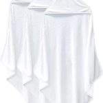 Cosy family lot de 3 serviettes à capuche en bambou pour bébé