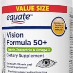 Equate vision formula 50+ lutéine zéaxanthine et oméga 3 300 gélules