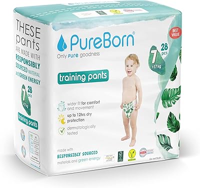 Couches rétractables pureborn baby dry pour enfants | taille -7 | paquet double | 28 pièces | protection supérieure jour et nuit jusqu'à 12 heures | testé dermatologiquement | ultra doux | respectueux de la peau. La boutique en ligne DIAYTAR COTE D'IVOIRE s'efforce de proposer des produits de qualité à des prix compétitifs, afin de satisfaire les besoins de tous les clients. Grâce à son équipe dédiée, la boutique assure une gestion efficace des commandes et des réponses aux questions des clients. Cela contribue à une expérience client satisfaisante et à une fidélisation accrue.