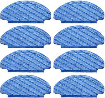 Tampons de rechange lavables newtop compatibles avec ecovacs depot t8, t8+, t8 ivy