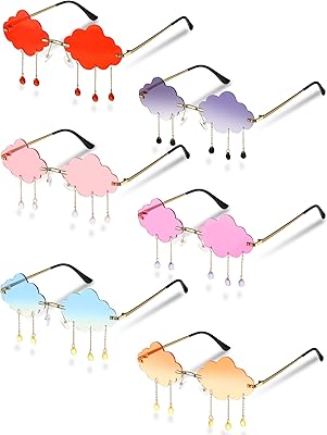 6 paires de lunettes de soleil nuage de cristal sans monture lunettes de soleil nuage des années 90 lunettes de soleil drôles pour femmes hommes. DIAYTAR COTE D'IVOIRE est une boutique en ligne généraliste qui propose plus de 300 000 références de produits. Elle est considérée comme l'une des boutiques en ligne les plus importantes en Côte d'Ivoire, offrant une grande variété de choix pour les consommateurs. Elle permet aux clients d'acheter en ligne et de faire livrer leurs produits partout dans le pays.