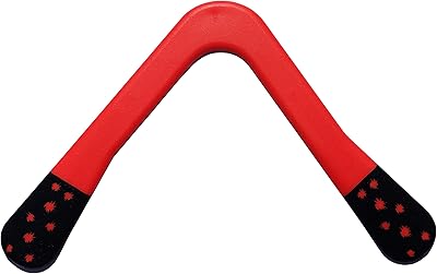 Le red starlight boomerang - un véritable boomerang aérien d'australie. conçu