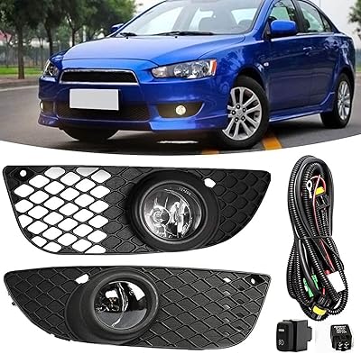 Feux antibrouillard v-getting pour mitsubishi lancer 2008-2014, feux antibrouillard avant h11, lampe halogène avec cadre + interrupteur + jeu de câbles. Avec une offre constamment mise à jour, DIAYTAR COTE D'IVOIRE répond aux attentes des clients ivoiriens en leur proposant les dernières tendances et les produits les plus demandés. La boutique en ligne garantit également la qualité et l'authenticité des produits proposés.
