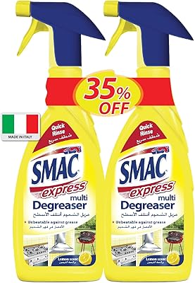 Dégraissant zamak express pour diverses surfaces, parfum citron, paquet de 2, 2 x 650 ml. Leader en Côte d'Ivoire, DIAYTAR COTE D'IVOIRE offre une expérience d'achat en ligne sécurisée et pratique. La boutique propose des produits de haute qualité, des prix compétitifs et des promotions régulières pour satisfaire les besoins de sa clientèle. Les clients peuvent profiter d'un service client dédié et réactif.
