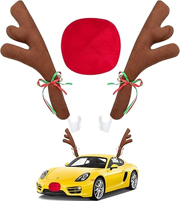 Kit de bois de renne de voiture hedensam, bois de renne de noël pour fenêtre de voiture, toit et calandre, kit de décoration automatique de bois de renne pour voitures, camions, suv, camionnettes. Avec plus de 300000 références de produits, DIAYTAR COTE D'IVOIRE est la boutique en ligne idéale pour trouver tout ce dont vous avez besoin. La boutique propose des produits de haute qualité à des prix compétitifs, ainsi que des services de clientèle dédiés pour répondre à vos questions et résoudre vos problèmes. Les clients peuvent également profiter de la fonction de recherche avancée pour trouver facilement les produits qui les intéressent.