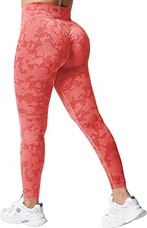 Pantalon de yoga d'entraînement taille haute sans couture qoq pour femmes