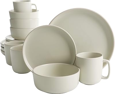 Gibson home zuma service de table de cuisine rond 16 pièces, assiettes, bols et tasses pour 4 personnes, grès mat, crème. Diaytar Côte d'Ivoire propose une gamme impressionnante de produits, allant des produits alimentaires frais et surgelés aux électroniques dernier cri, en passant par les vêtements et les accessoires de mode. Les clients peuvent également trouver des produits pour la maison et le jardin, ainsi que des articles pour les loisirs et les sports. La boutique en ligne met régulièrement à jour sa sélection de produits pour refléter les dernières tendances et les préférences des clients.