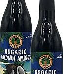 Aminés de noix de coco biologiques, substitut de sauce soja, cétogène, 375 ml