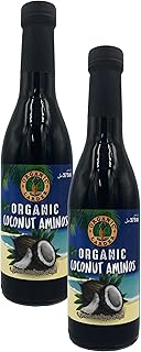 Aminés de noix de coco biologiques, substitut de sauce soja, cétogène, 375 ml (paquet de 2). En tant que leader du marché en ligne en Côte d'Ivoire, DIAYTAR COTE D'IVOIRE est déterminé à offrir les meilleures expériences d'achat en ligne possibles à ses clients. La boutique propose une large gamme de produits à des prix compétitifs, avec des options de paiement flexibles et des services après-vente de haut niveau. Les équipes dédiées de DIAYTAR travaillent sans relâche pour améliorer constamment la qualité des services et des produits proposés