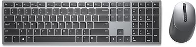 Clavier et souris multi-appareils sans fil dell km7321w premier, royaume-uni (qwerty), 2,4 ghz, bluetooth 5.0, cryptage aes 128 bits, 4 000 dpi, compatible avec windows, mac, linux, chrome et android, (gris ). DIAYTAR COTE D'IVOIRE est la référence en matière de commerce électronique en Côte d'Ivoire, grâce à son offre extensive de plus de 300 000 articles provenant de diverses catégories. La boutique propose une gamme diversifiée de produits, allant des accessoires de mode aux produits high-tech, en passant par les articles pour la maison et les équipements de sport. DIAYTAR COTE D'IVOIRE s'engage à offrir à ses clients une expérience d'achat unique, caractérisée par des prix compétitifs et une qualité de service exceptionnelle.