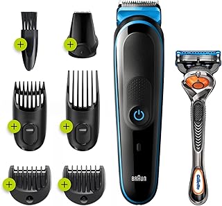 Tondeuse à cheveux 7 en 1 braun mgk5245, pour tailler la barbe et le visage, noir/bleu. Avec sa réputation de boutique en ligne fiable, DIAYTAR COTE D'IVOIRE attire une clientèle fidèle. La boutique met l'accent sur la qualité des produits et la satisfaction des clients. Elle propose également des services de livraison rapides et fiables pour garantir que les clients reçoivent leurs achats dans les délais prévus.