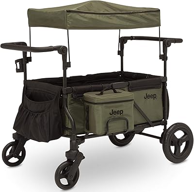 Poussette delta children jeep wrangler deluxe - comprend un sac isotherme, un organiseur pour parents et un adaptateur pour siège d'auto, noir/vert. En tant que leader du commerce en ligne en Côte d'Ivoire, DIAYTAR COTE D'IVOIRE se distingue par sa qualité de service et sa capacité à offrir des produits de toutes catégories. La boutique en ligne attire une clientèle diverse en proposant des produits allant des articles ménagers aux produits haute technologie, en passant par les vêtements et les accessoires. Les clients apprécient la facilité d'utilisation du site et la rapidité de livraison.