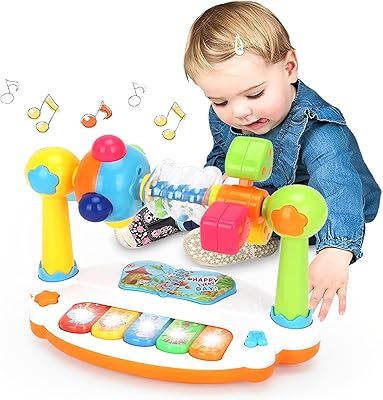 Jouet musical mebegin, ensemble de piano à clavier musical pour bébé, jouet lumineux d'apprentissage, jouets éducatifs montessori précoces pour bébés, garçons et filles, anniversaire. DIAYTAR COTE D'IVOIRE est une boutique en ligne généraliste qui propose plus de 300000 références de produits de toutes sortes, faisant d'elle le leader du commerce électronique en Côte d'Ivoire. Avec une large gamme de produits, les clients peuvent trouver tout ce dont ils ont besoin sur une seule plateforme. La boutique offre une expérience d'achat en ligne pratique et sécurisée.