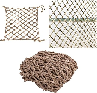 Filet de décoration en corde, filet anti-chute pliable, filets à vêtements suspendus, filet