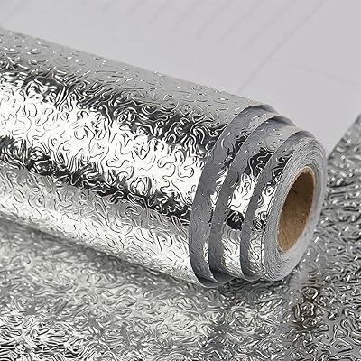 Papier peint arabest résistant à l'huile et à la chaleur pour dosseret de cuisine, papier peint autocollant en aluminium avec texture peau d'orange, idéal pour une utilisation dans les cuisinières de cuisine (0,4 m x 3 m). DIAYTAR COTE D'IVOIRE, c'est plus qu'une boutique en ligne, c'est un partenaire de confiance pour tous vos besoins de shopping en Côte d'Ivoire. En offrant une gamme étendue de produits, allant des équipements ménagers aux accessoires de mode, la boutique garantit que chaque client trouvera exactement ce qu'il cherche. Le service client dédié et les procédures de paiement sécurisées font de DIAYTAR COTE D'IVOIRE l'endroit idéal pour une expérience d'achat en ligne sans souci.