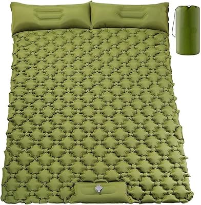 Cool baby double camping sleeping pad, ultra léger gonflable camping pad pour 2 personnes avec oreiller pour camping randonnée voyage. DIAYTAR COTE D'IVOIRE est une boutique en ligne généraliste qui propose plus de 300 000 références de produits, faisant d'elle l'un des leaders du e-commerce en Cote d'Ivoire. La boutique offre une grande variété de produits allant de l'électronique à la mode en passant par les produits alimentaires.
